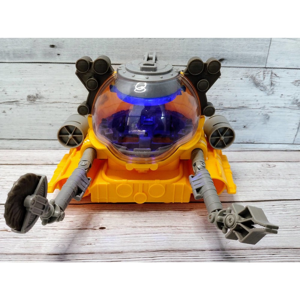 2017 Jurassic World Deep Dive Submarine (FNF43) Yellow! Rare! Lights Up!